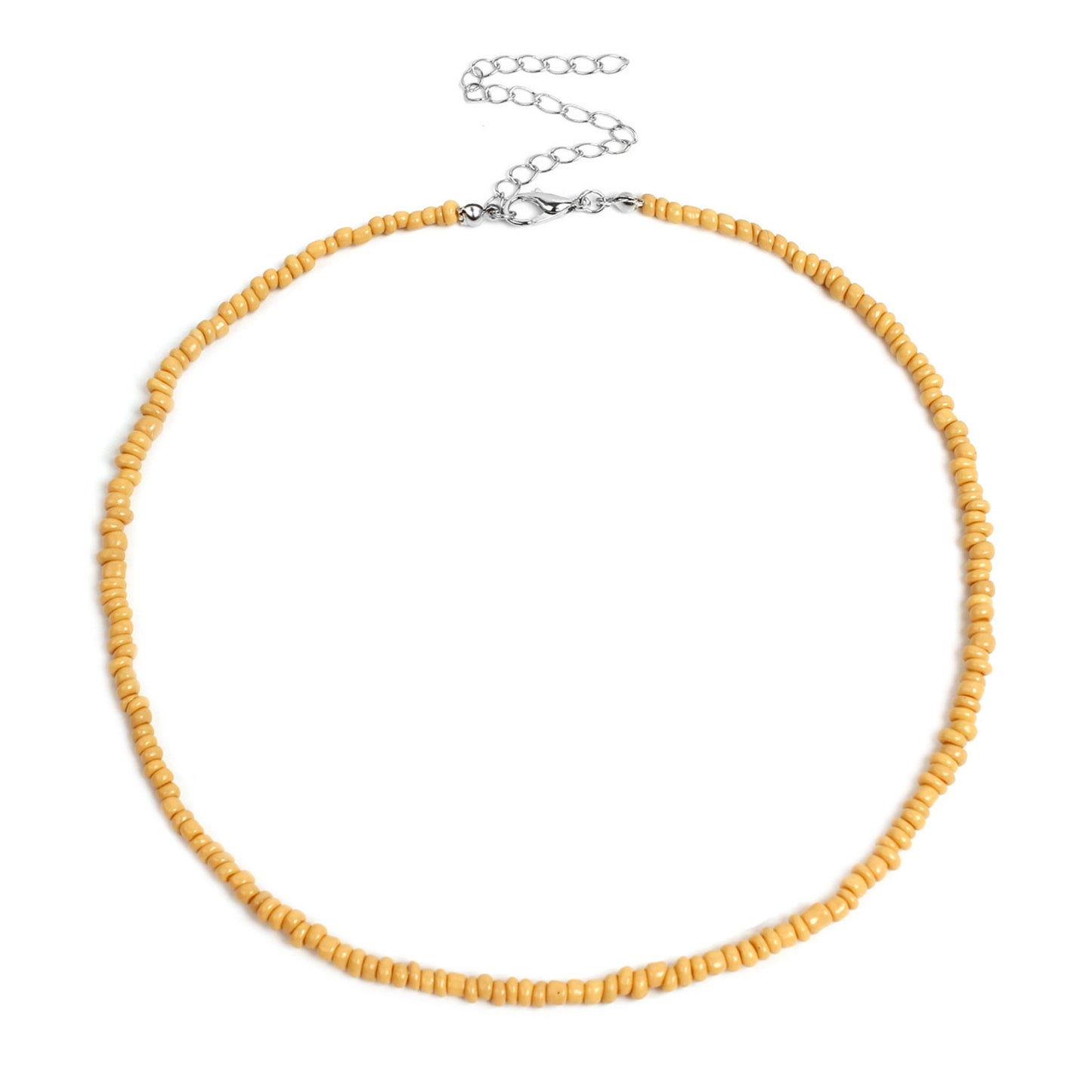 Minimalist Seed Bead Necklace