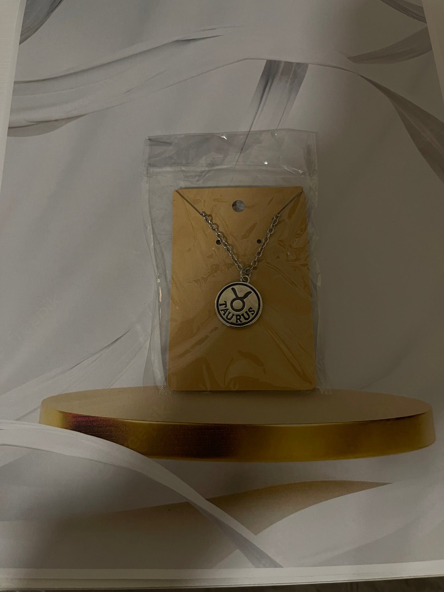 Zodiac Sign Pendant Necklace