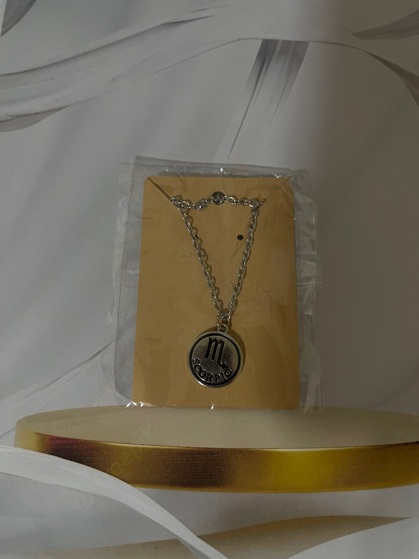 Zodiac Sign Pendant Necklace
