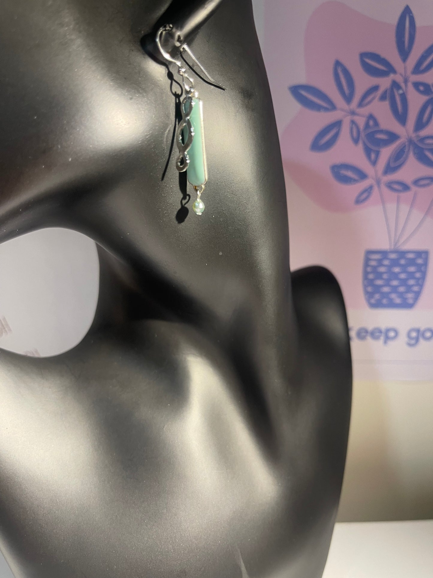 Silver Forest Handcrafted Earrings – Elegant Artistry with Surgical Steel Earwires