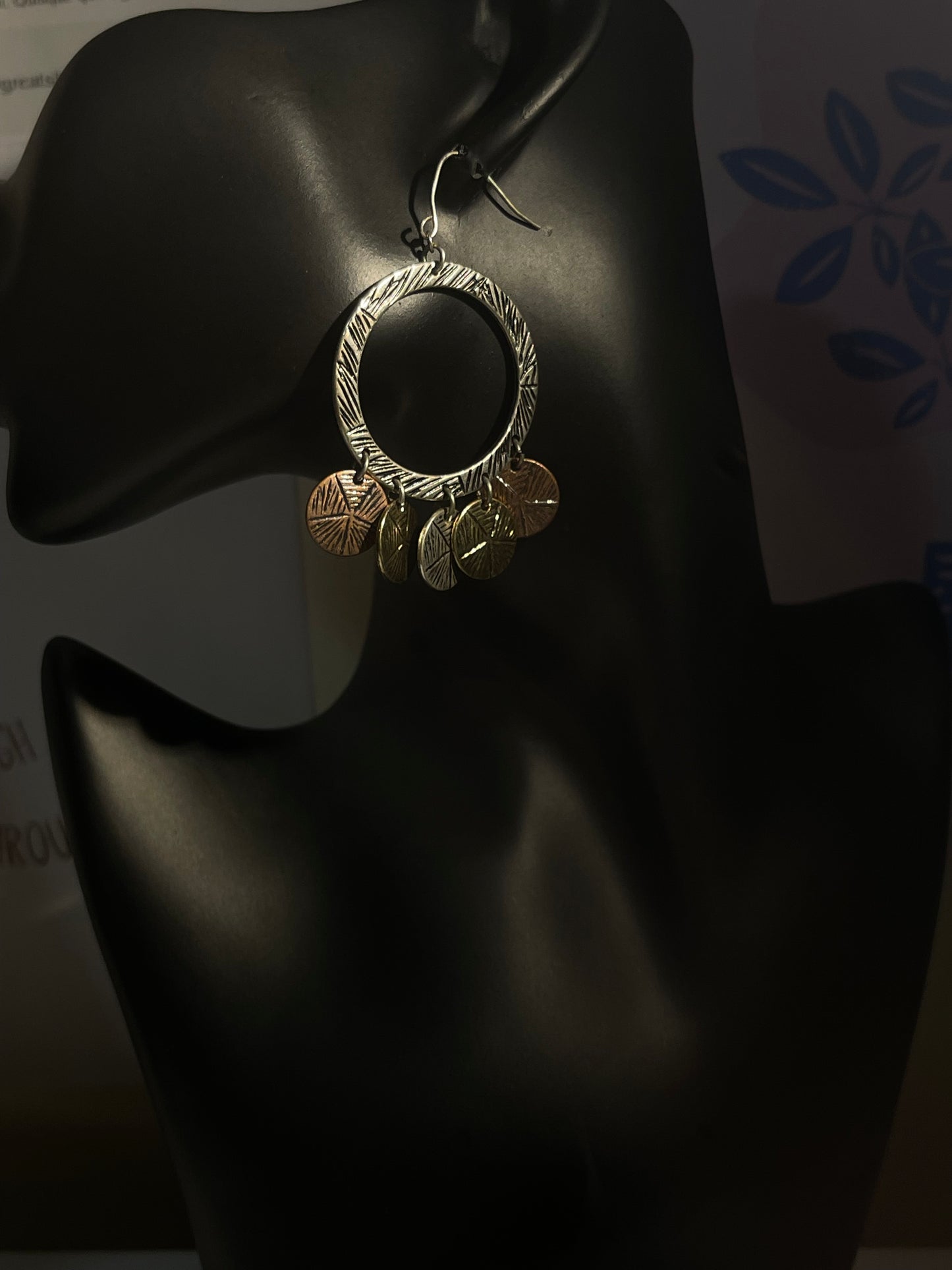 Trink Tease Multi-Toned Silver Earrings – Paparazzi Accessories