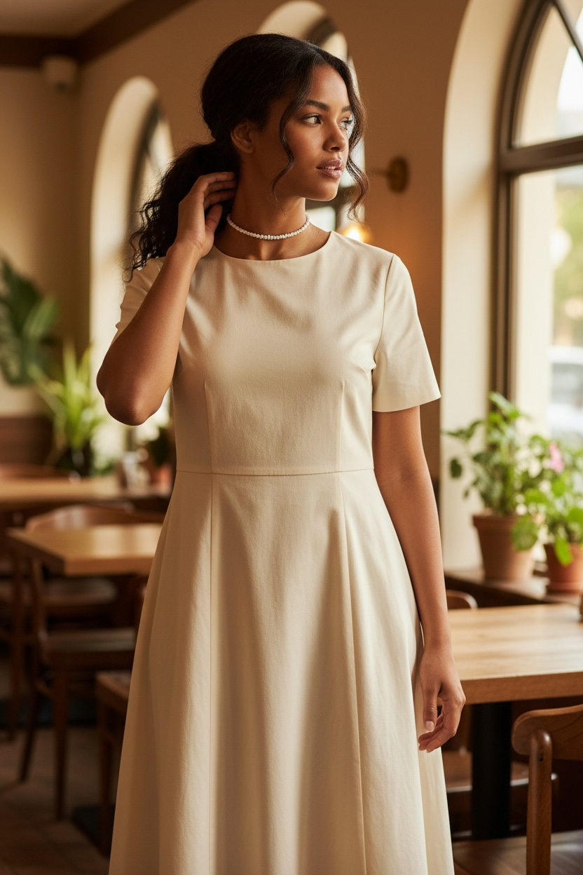 Minimalist Seed Bead Necklace