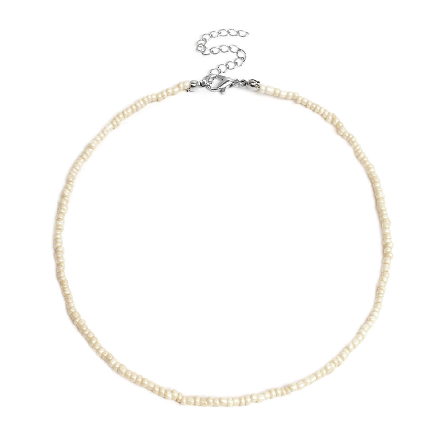 Minimalist Seed Bead Necklace