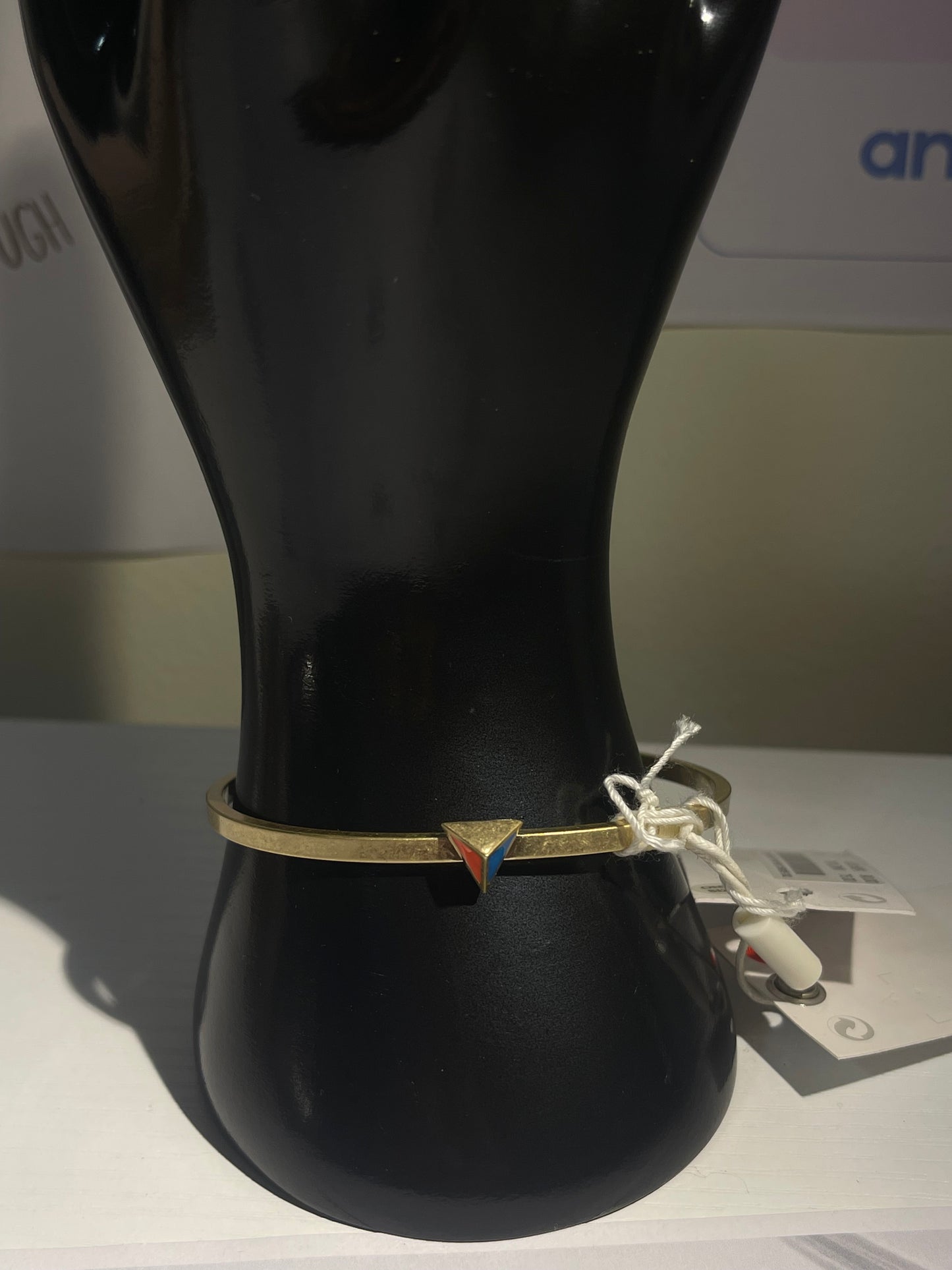 Gold-Tone Cuff Bracelet with Triangular Accent – & Other Stories