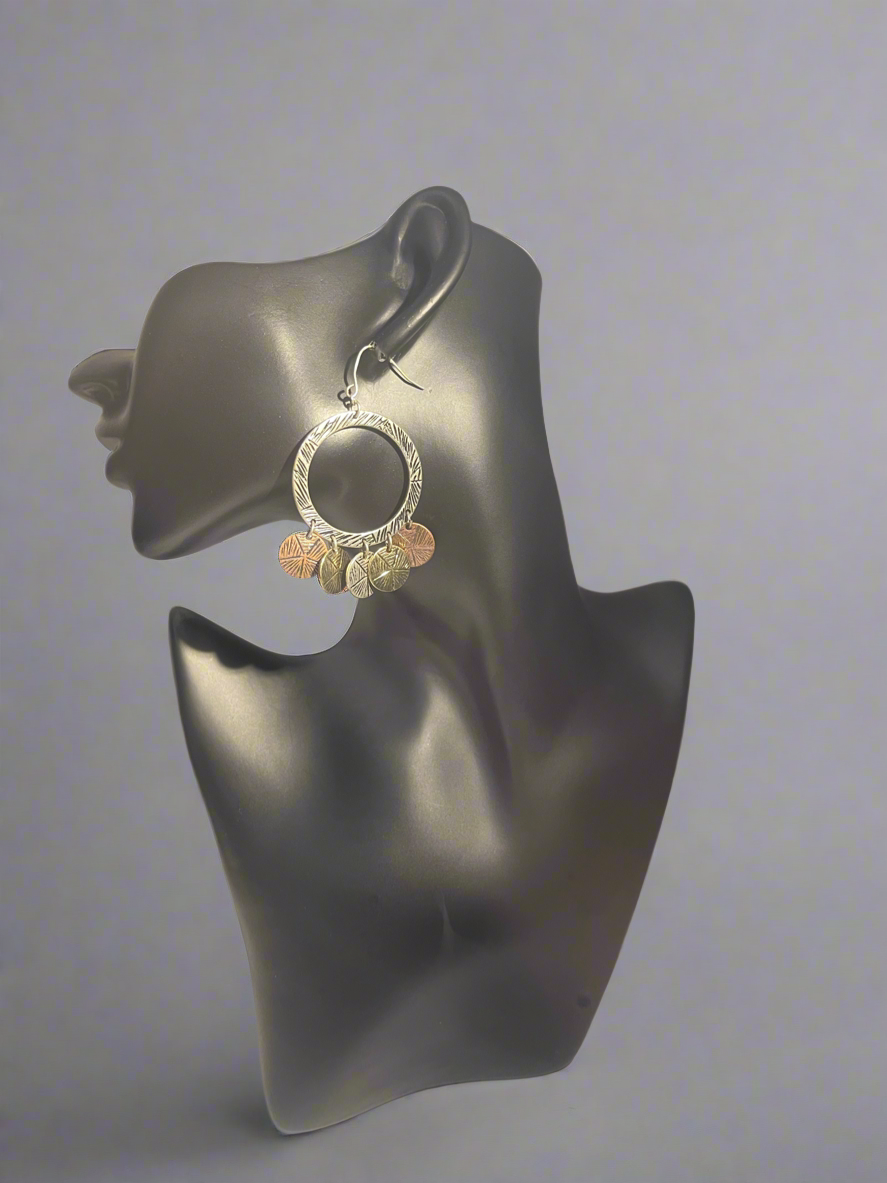 Trink Tease Multi-Toned Silver Earrings – Paparazzi Accessories