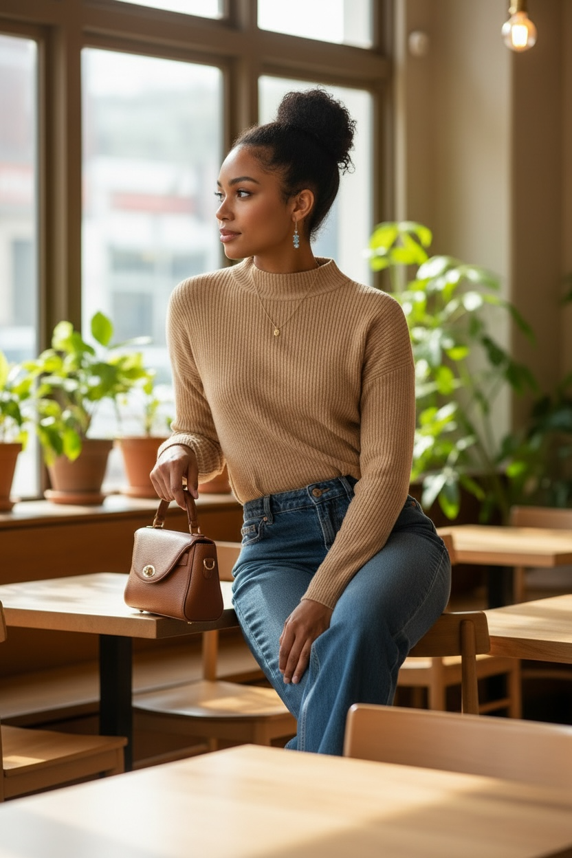 Gemstone Dangle Earrings